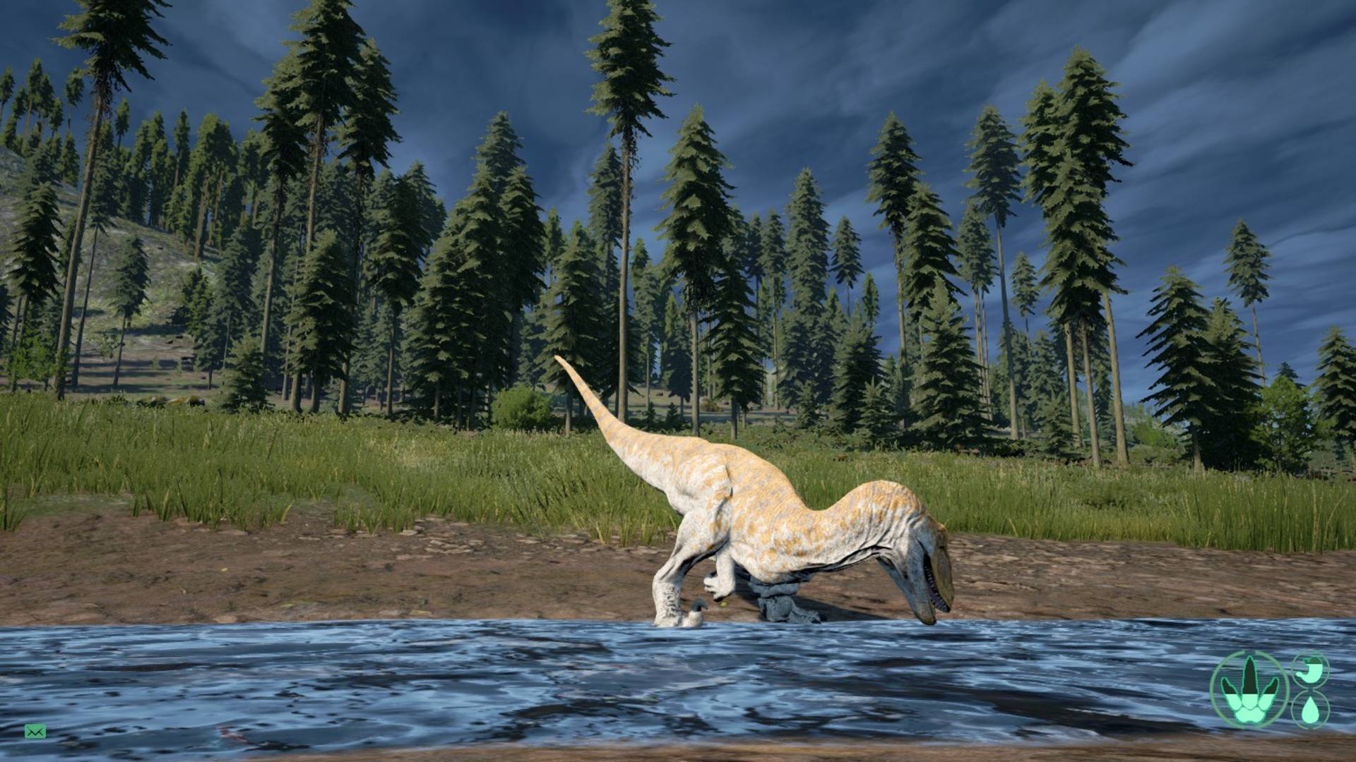 Выживание за ютараптора в игре The Isle. #1