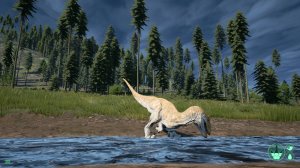 Выживание за ютараптора в игре The isle. #1