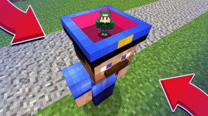 Я СПРЯТАЛСЯ В ГОЛОВЕ КОПА ОТ ПОЛИЦИИ В МАЙНКРАФТ | Риколит Minecraft