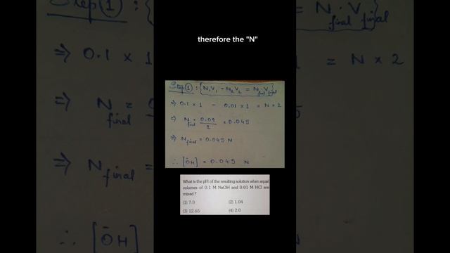Titration (step-wise solution) #neet #dailymcqs #chemistry смотреть онлайн