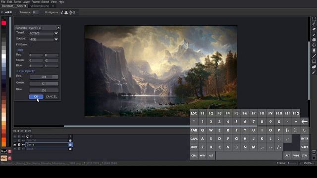 AsepriteAddons Separate RGB Demo