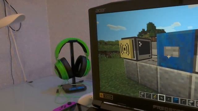 Controlling real lamp with Minecraft (ComputerCraft mod) смотреть онлайн