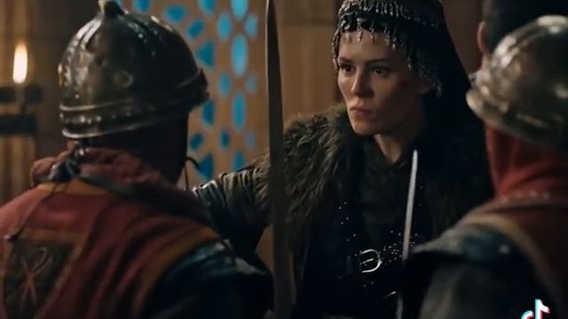 осман бей и малхун .сериал основание осман.😎