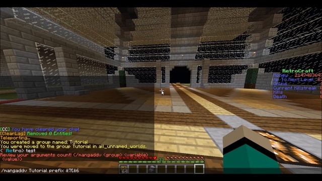 Minecraft Server Plugins; Group Manager: How To Add A Suffix or Prefix To A Rank In Game! смотреть онлайн