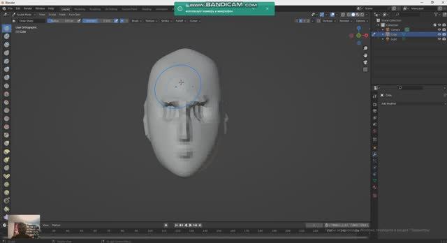 Основы скульптинга в Blender #1