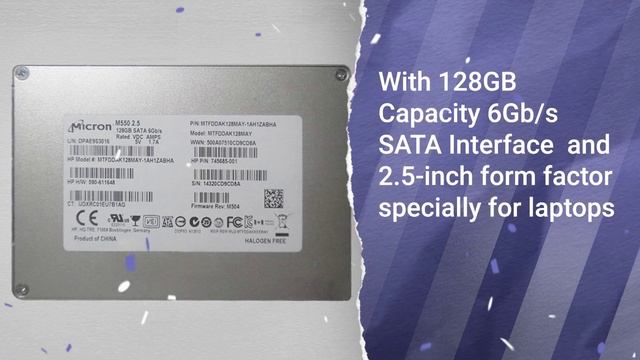 MTFDDAK128MAY-1AH1ZABHA Micron 128GB 6Gb/s SATA 2.5" Solid State Drive смотреть онлайн