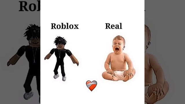 Roblox vs real-life #edit #fyp смотреть онлайн