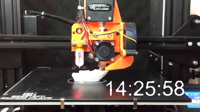 KLIPPER ON ENDER 3 PRO BENCHY TEST 150MM/S !! 3000MM/S^2 !! 30 Min #dupstep #klipper