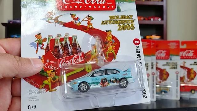 COCA' COLA ® JOHNNY LIGHTNING HOLIDAY AUTOMENTS ™ 2005@