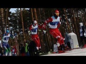 Лыжные гонки. Скиатлон. Мужчины. Прямая трансляция. Кубок России по лыжным гонкам..