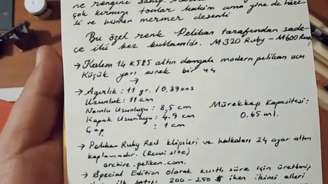 #reklam Pelikan Souveran M320 Ruby Red Özel Seri Dolma Kalem Tanıtımı смотреть онлайн