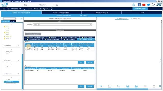 Электронная нагрузка на STM32. Программирование. Задачи FreeRTOS. смотреть онлайн