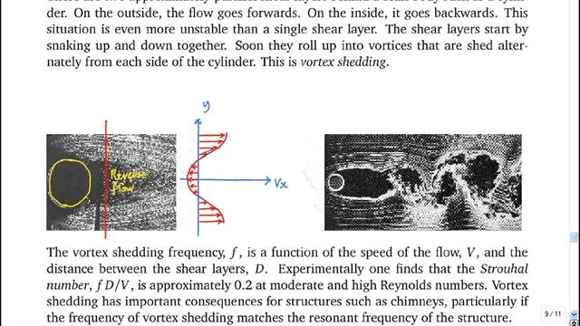 8.8 Flow instability and vortex shedding смотреть онлайн