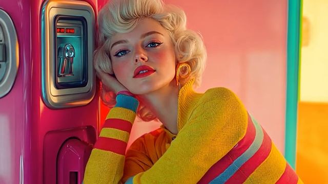 Retro Future Colourful 1950s ｜ AI Short Film