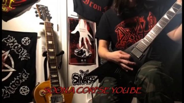 Death-Born Dead Cover Guitar Playthrough