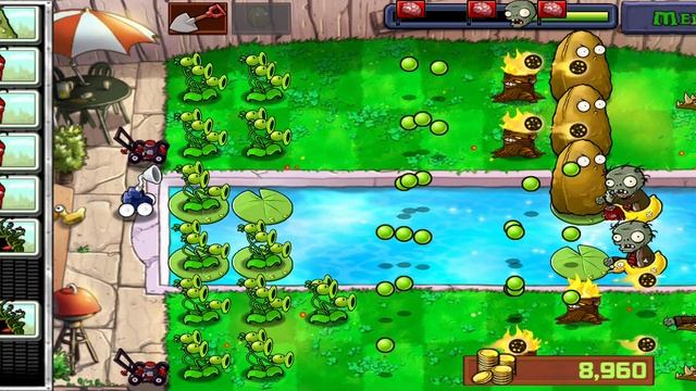 Plants vs Zombies Растения против Зомби Бассейн, сложно смотреть онлайн