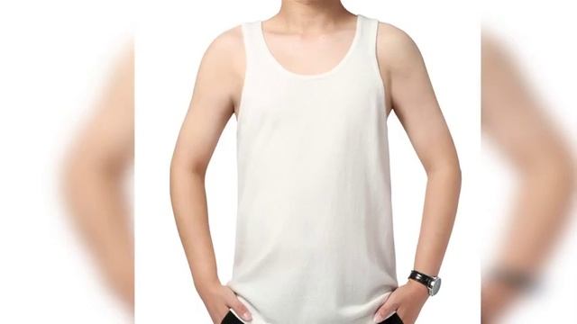 Inner Mongolian Cashmere Singlet Men Ribbed Hem Summer Evening Knit смотреть онлайн