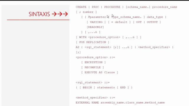 Introduccion a Stored Procedures смотреть онлайн