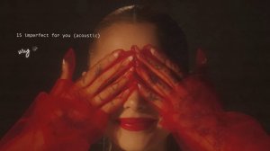 Ariana Grande - imperfect for you (acoustic) (lyric visualizer)