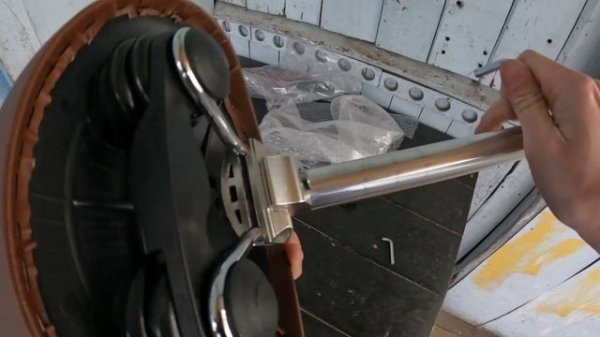 Замена велосипедного седла. Shulz Krabi