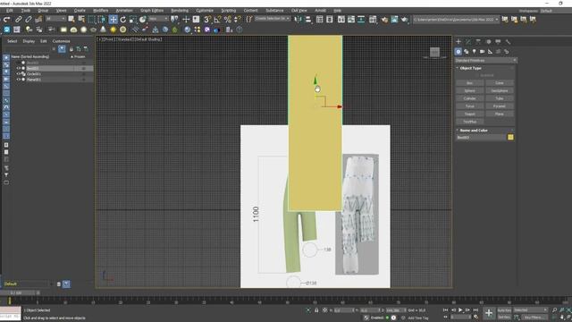 Shape for medical project | Spline & polygonal modeling tutorial | 3ds max 2022 | #1 смотреть онлайн
