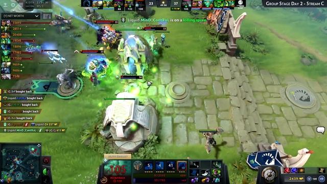 Invictus Gaming VS Team Liquid || TI8 Group Stage Day 2 Dota 2 Highlight смотреть онлайн