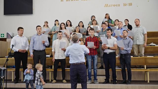 Отче наш. Пение хора. смотреть онлайн