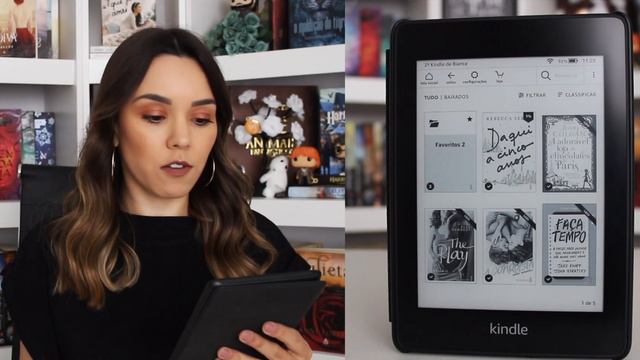 Kindle Paperwhite: Como criar pastas ou coleções para organizar os livros смотреть онлайн