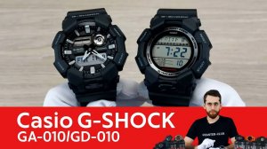 Новые бюджетные G-SHOCK / Casio GA-010 и GD-010