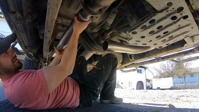 2011 Nissan titan pro 4X eBay WWP 3.5 inch stainless steel exhaust system install! смотреть онлайн