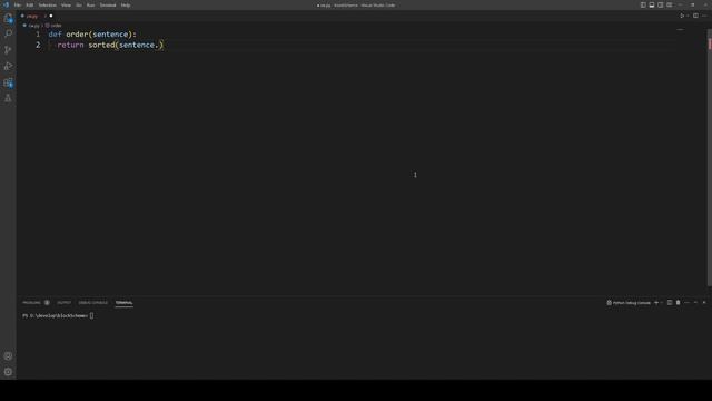 Решаю задание codewars 6kyu [Your order, please] 🐍 смотреть онлайн
