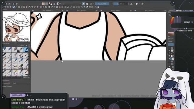 VOD: [Mute Test Stream] Drawing Halloween Chibis 2 смотреть онлайн