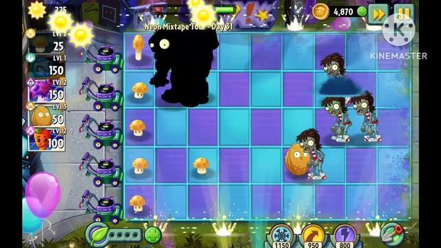 Plant Vs Zombie 2 : Neon Mixtape Tour Day 31
