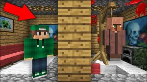 КТО НАХОДИТСЯ ЗА ЭТОЙ ТАЙНОЙ СТЕНОЙ В МАЙНКРАФТ | Риколит Minecraft