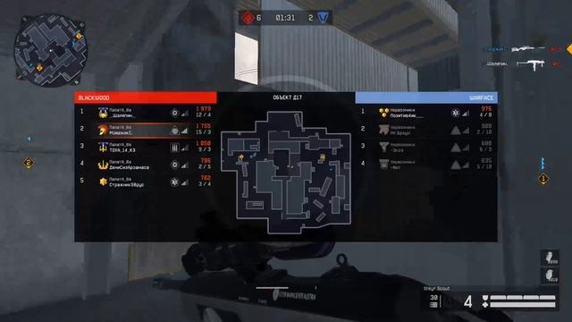 Палата_8а Vs Нервозники Warface(КВ)