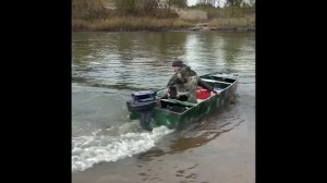 Испытание новой лодки "Коми-морт" Полное видео на канале.