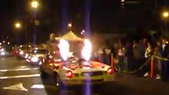 Flame Throwing Camaro at 2004 Route 66 San Bernardino смотреть онлайн