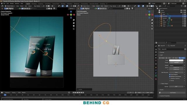 Easy way to setup realistic Lighting in Blender _ Product Lighting _ English смотреть онлайн