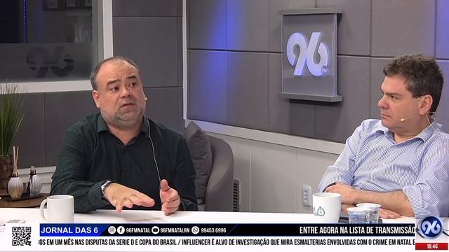 🔴 [AO VIVO] JORNAL DAS 6 - ENTREVISTA PSIQUIATRA GUSTAVO XAVIER [25/04/2024] смотреть онлайн