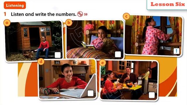 Family and Friends 3 (Class Book) / Lesson 6 : Jim's day ! смотреть онлайн