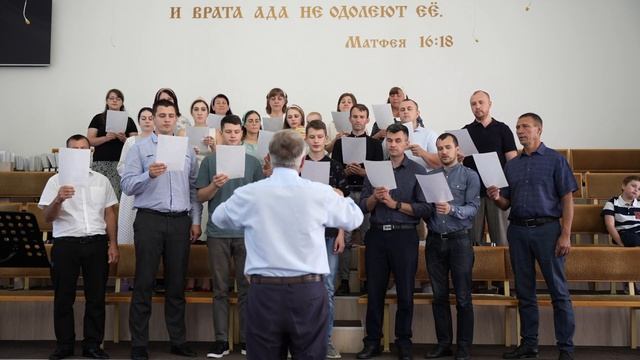 Пение хора - "Дух Святой" смотреть онлайн