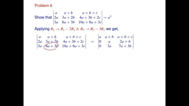 03 - Properties of determinants (Problems)