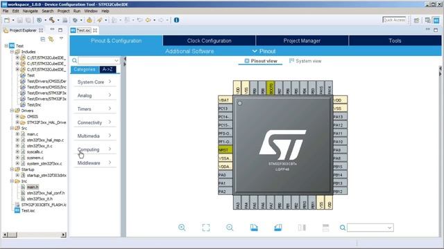 STM32CubeIDE - интегрированная среда разработки от ST смотреть онлайн