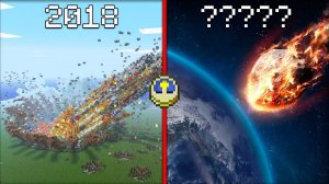 ЧТО БУДЕТ С ЭТИМ МЕТЕОРИТОМ ЧЕРЕЗ 10000 ЛЕТ В МАЙНКРАФТ | Риколит Minecraft