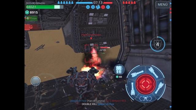 War Robots Ao Jun, Leech Gameplay смотреть онлайн