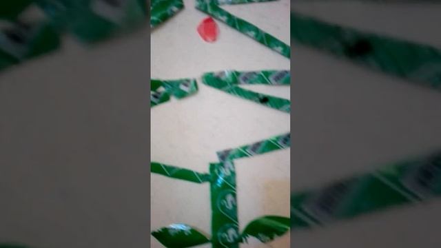 Wrappers of Silver swan soy sauce and vinigar and Wow sarap using for flower's frame смотреть онлайн