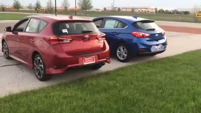Comparison between 2017 Corolla iM and Chevrolet Cruze смотреть онлайн