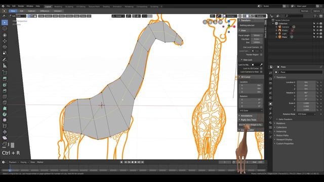 Low Poly Animals ｜ Blender 2.8 ｜ Basic Tutorial смотреть онлайн