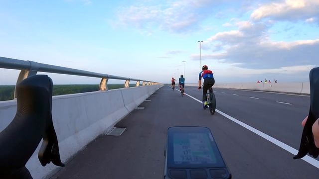 70km Eko Botanic to Kukup through New Pontian Bridge - Malaysia Cycling Route смотреть онлайн