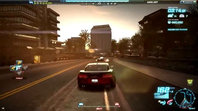 Need For Speed World. Pursuit Outrun. Chevrolet Camaro ZL 1 смотреть онлайн